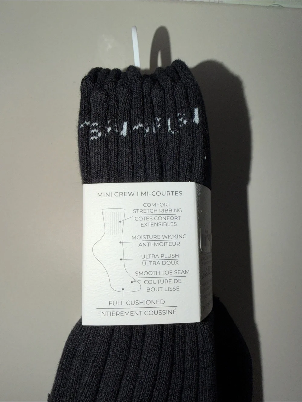 kensie Ladies 5 Pk On Cloud 9 Cotton Blend Naturally Breathable Mini-Crew Socks